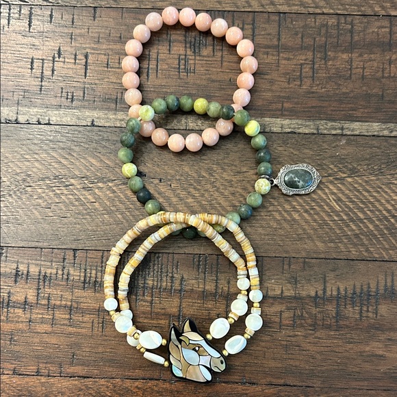 Jewelry - Elegant Multi-Color Beaded Bracelet Set